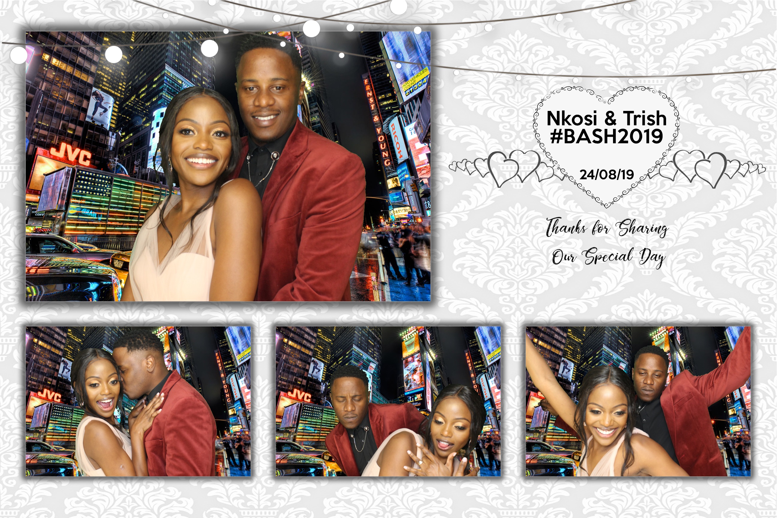 Nkosi & Trish's Wedding  | View more photos from the event at images.mobile-photo-booth.com/u/MobilePhotoBoothUK/Nkosi-Trishs-Wedding